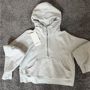 Lululemon Gray scuba hoodie